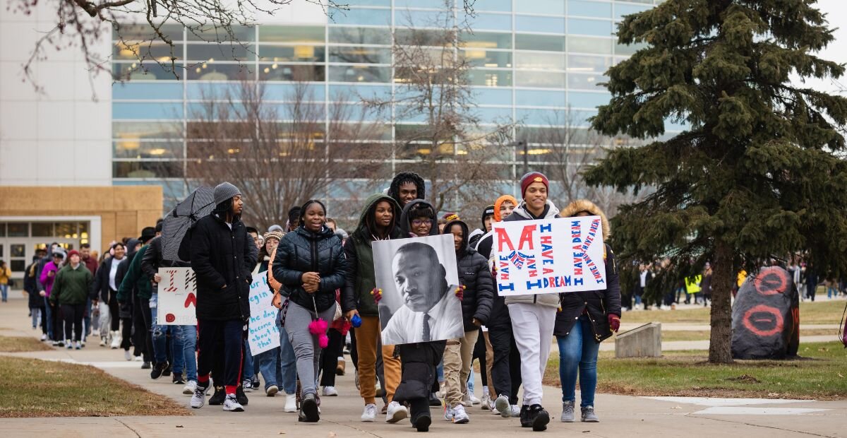 2023’s Dr. Martin Luther King Jr. CommUNITY Peace March and Vigil.