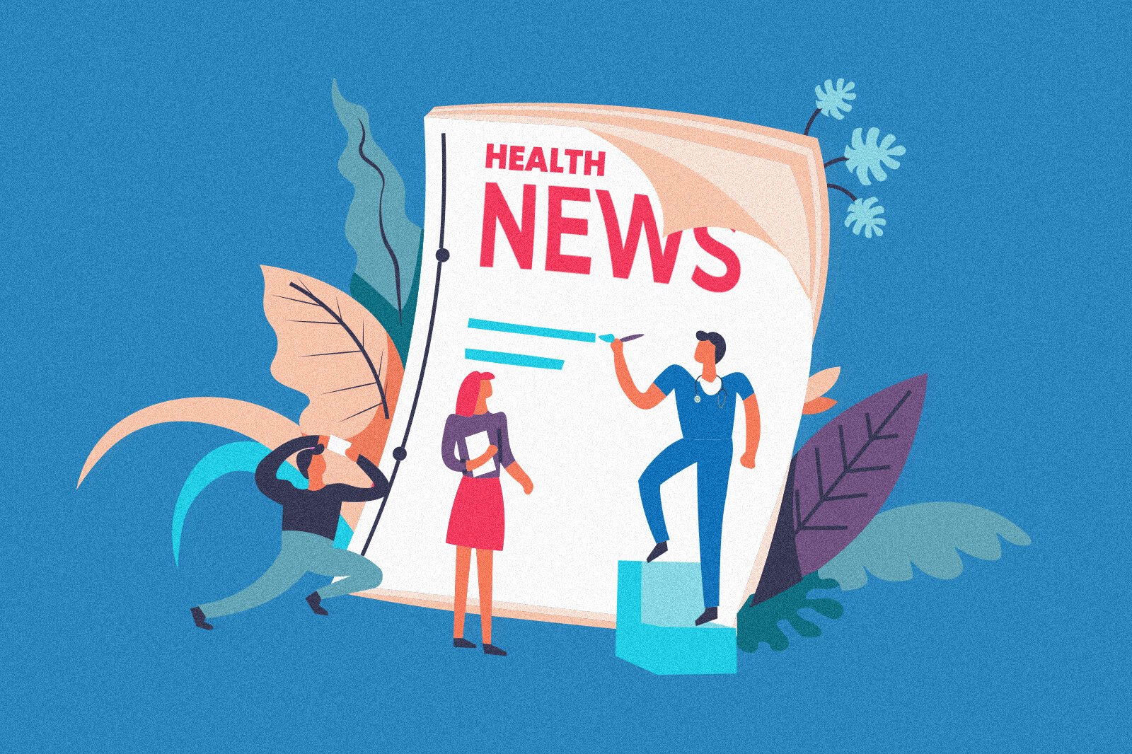 Health journalism infographic