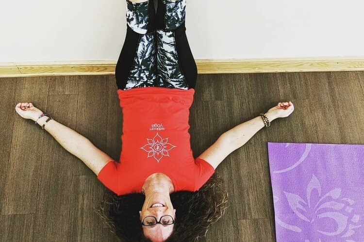 Kris Batzner moved to Mt. Pleasant nine years ago and opened RedBloom Yoga in April, 2016.