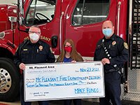 Grant to the Mt. Pleasant Fire Department Radio System Update