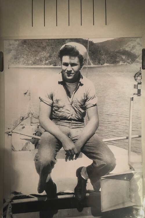 •	Henry Meabrod Sr. during WWII