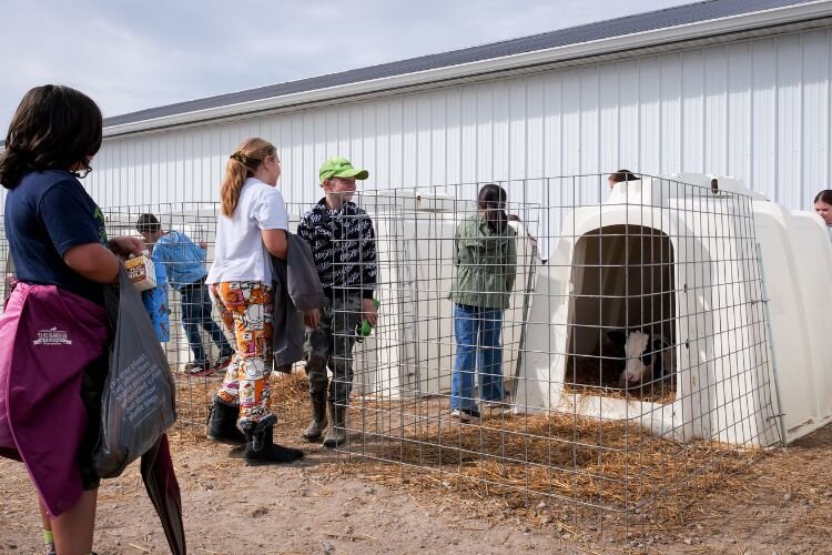 Bryant Family Farm at 7859 East Walton in Shepherd hosted almost 500 students and 13 educational stations as part of Project R.E.D.