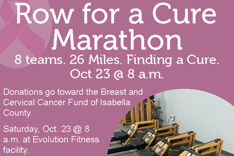 Evolution Fitness to host Row for the Cure fundraiser