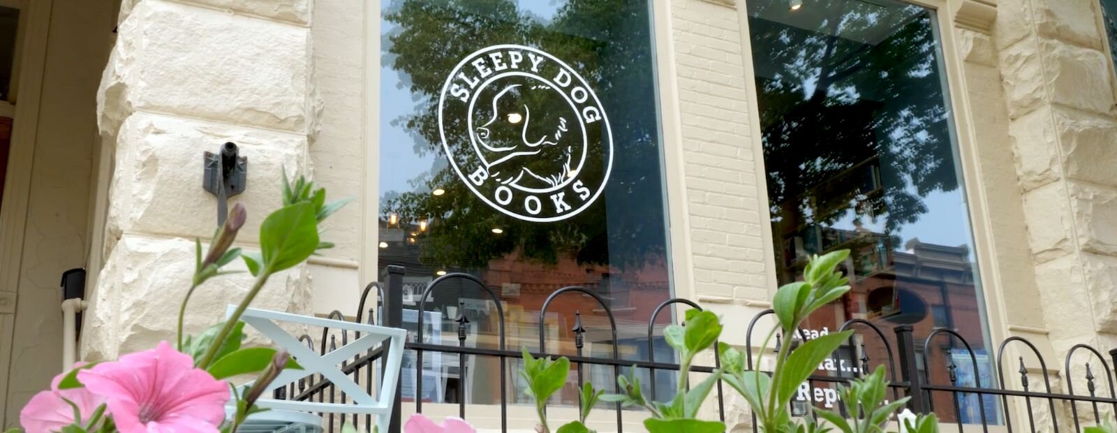 Sleepy Dog Books is located in downtown Mt. Pleasant at 120 E. Broadway.