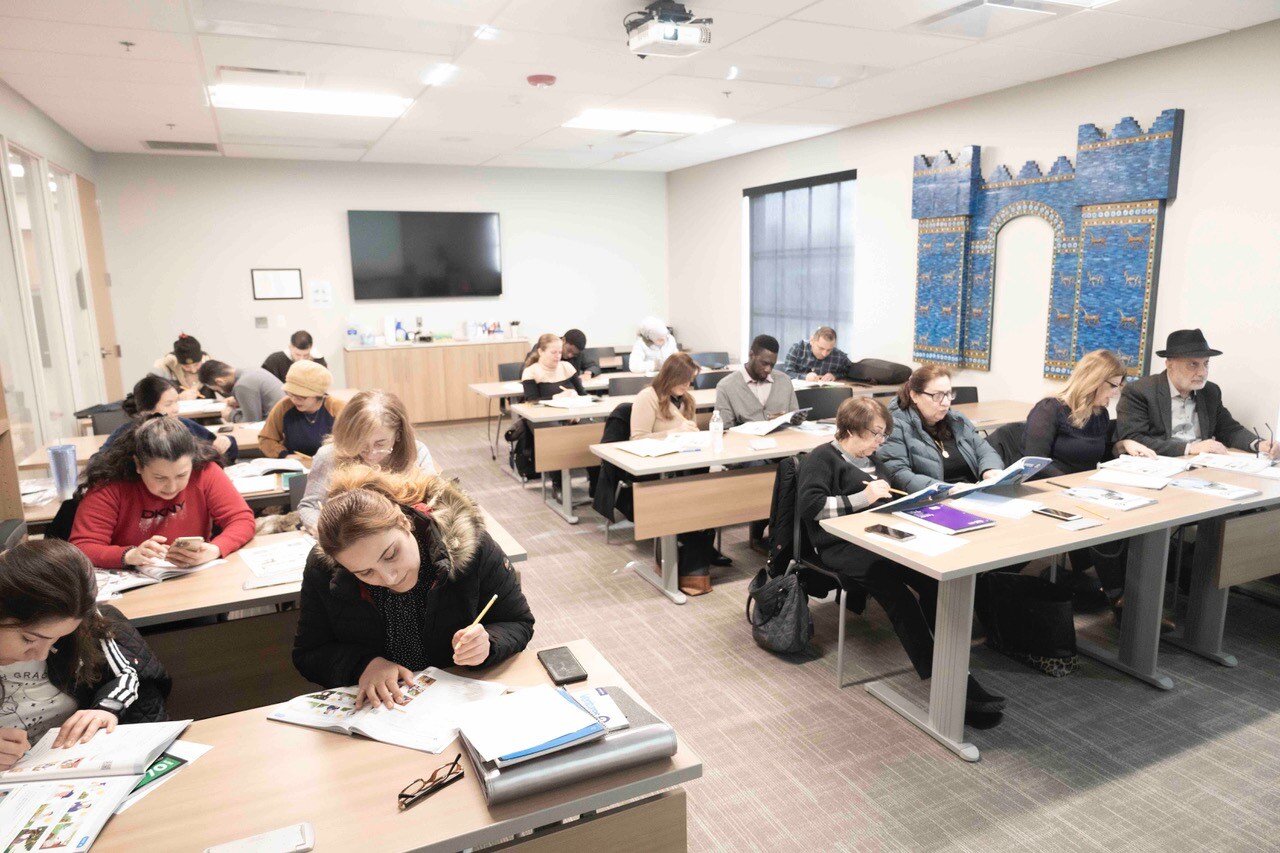 ESL class at the Chaldean Community Foundation