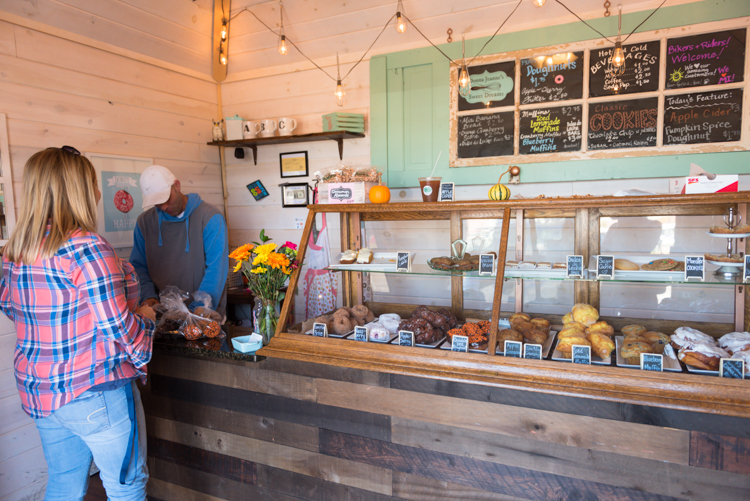 Donna Jeanne's Sweet Dreams' Western Market chalet in downtown Muskegon.