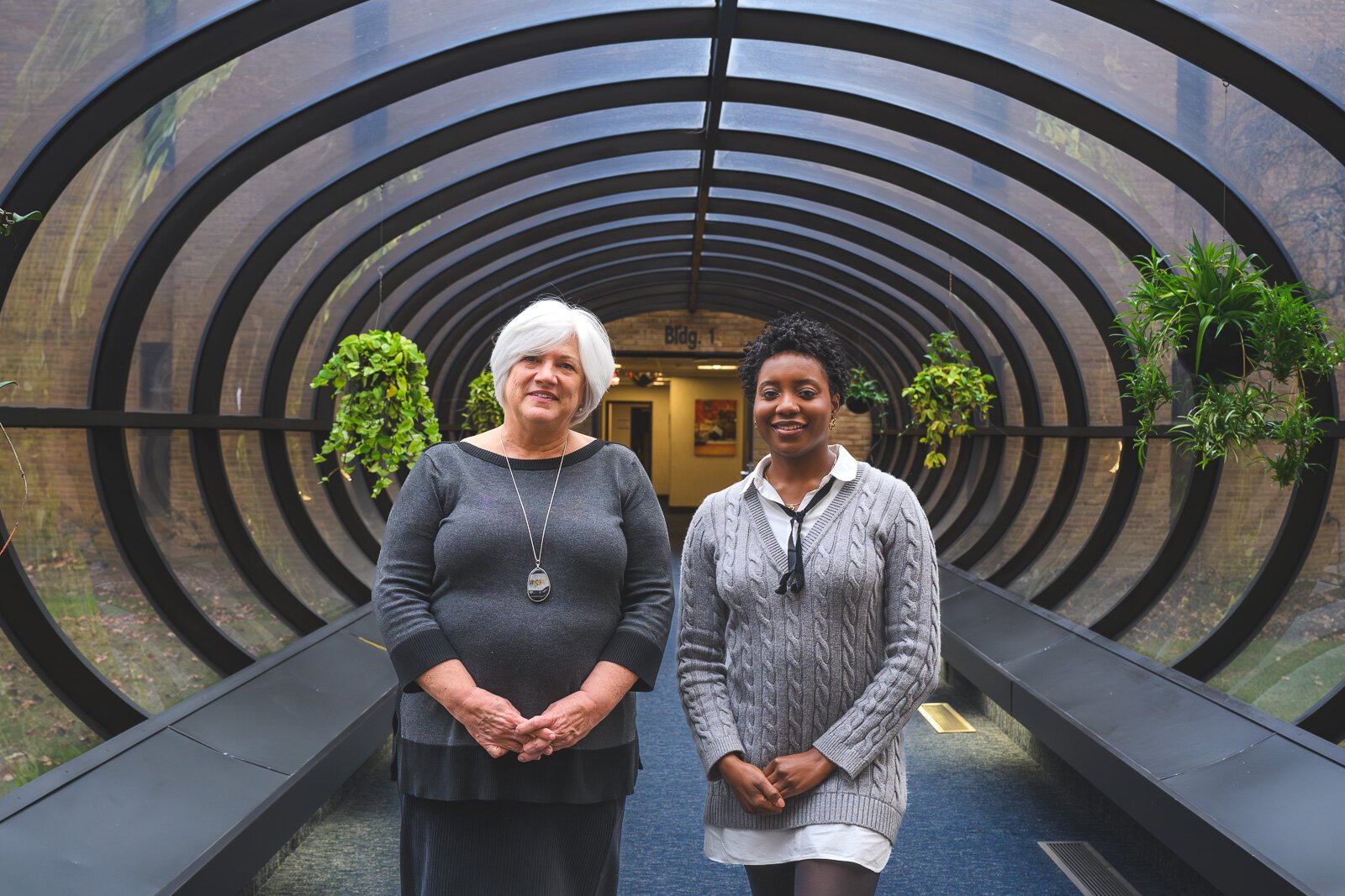 Nancy Baum(L) and Nailah Henry contributed to the CHRT report that suggests strategically placed, mobile crisis response teams could increase accessibility to crisis care.