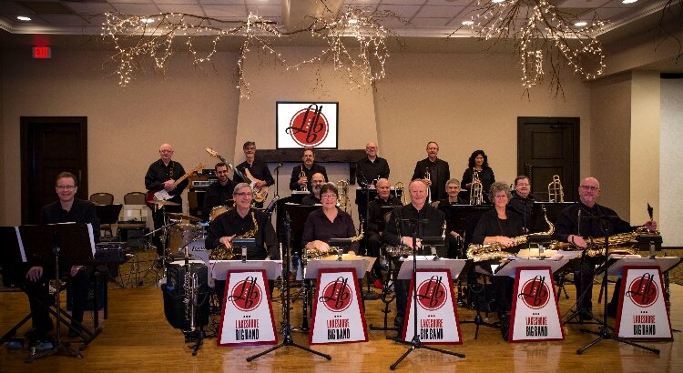 The Lakeshore Big Band is a 17-piece traditional big band.