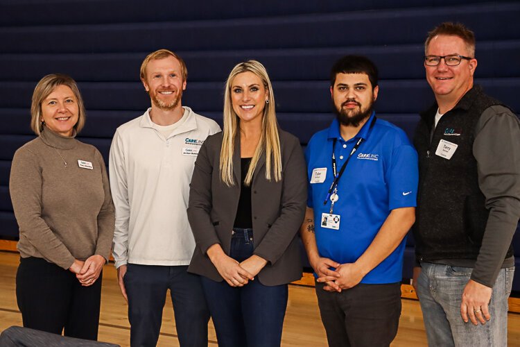 CareLinc's Kelli Schut brought her team members to DAKC's Interview Day 2024.