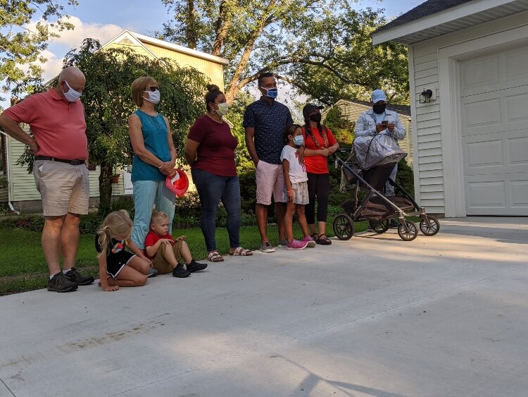 Lakeshore Habitat for Humanity, Thrivent Financial, and 22 area churches came together to build a new home for the Morales family.