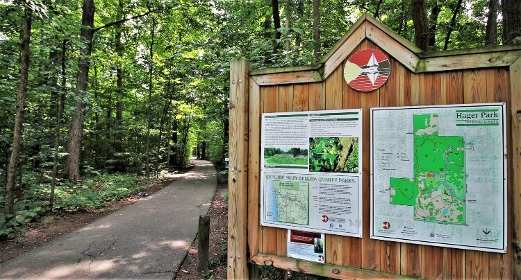 Rules for park visitors are always spelled out on display boards. But the coronavirus crisis necessitated the creation of additional regulations.