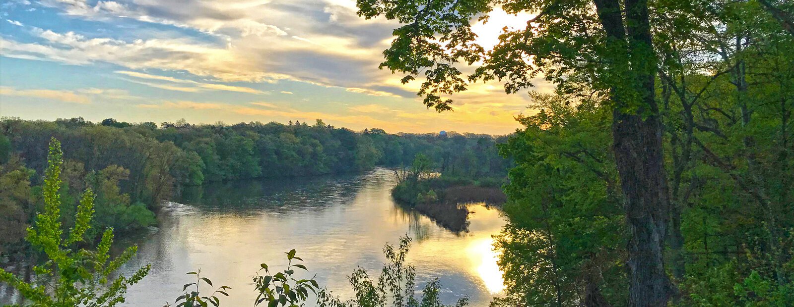 Sunset at the Armintrout-Milbocker Nature Preserve