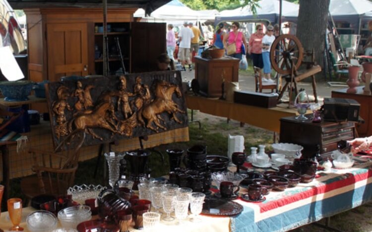 Allegan Antiques Market September Show is the state's largest antique show. 