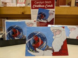 “Light So Bright” is sold at the Holland Visitors Bureau, Carolyn Stich Studio, and Rivers Ace Hardware. Cards are $3 each or $18 for a package of 10.