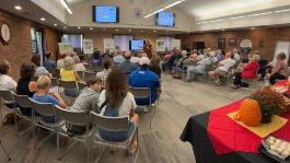 After several public input sessions over the course of a year, a town hall meeting laid out the proposed plans for a community center in Park Township.