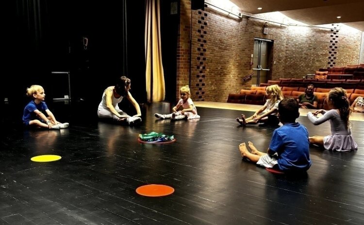 A creative movement class from Dance PlayHouse.