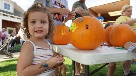 Pumpkin painting will be one of the many free activities available at the Harvest Festival at Benjamin's Hope this weekend.