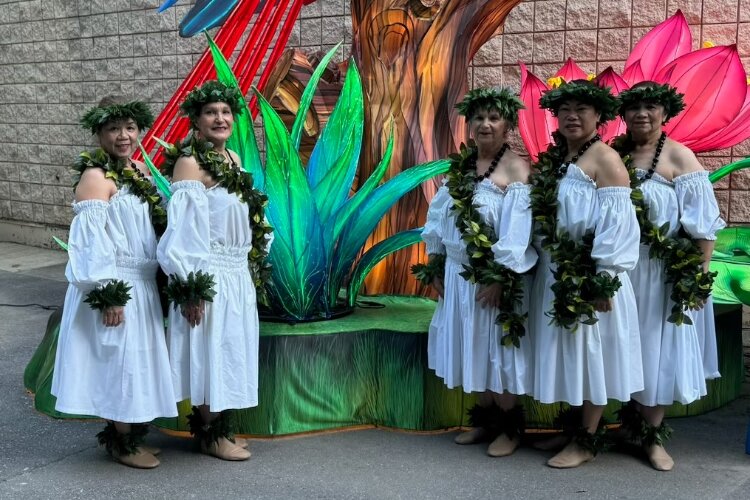 The Grand Rapids-based Pacific Island Dancers are led by Minnie Morey.