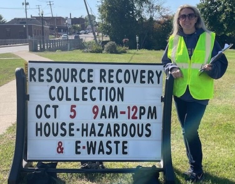 Heather Bausick, solid waste and recycling coordinator at the Allegan County Health Department.