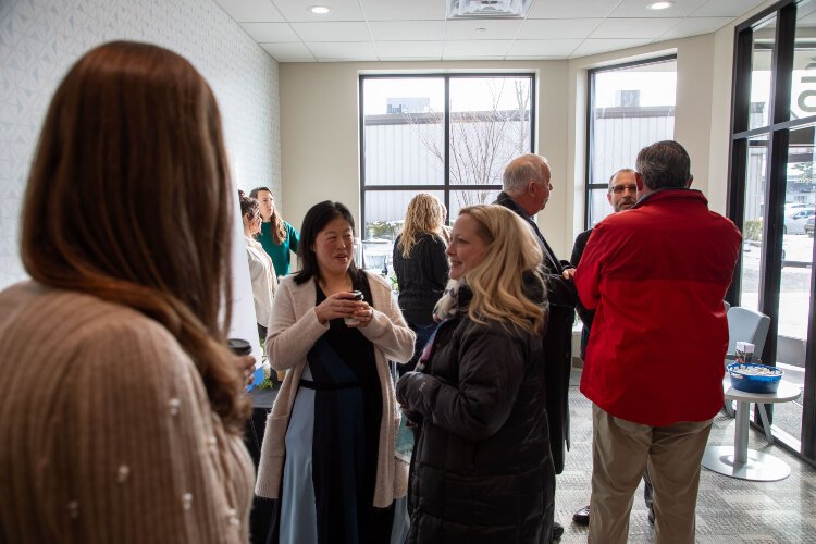 Holland Hospital celebrated the opening of its newest facility with a ribbon-cutting ceremony on Jan. 9, followed by an open house and tours of the facility, 3440 Chicago Drive, Suite 105, in Hudsonville.