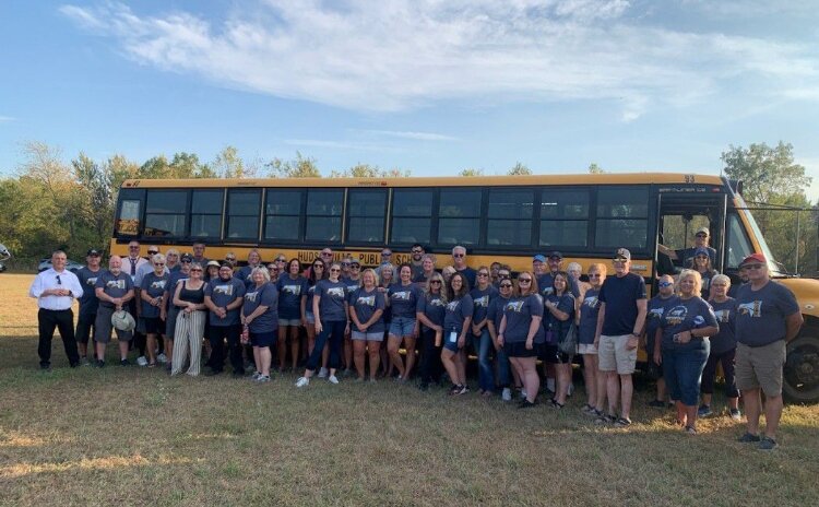 The Hudsonville Public Schools bus crew.