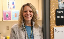 Hamilton Community Schools nurse Jen Yoder has been named Michigan’s School Nurse of the Year.