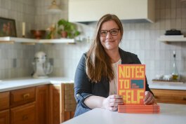 Jodi Schaap's debut collection of poetry is called "Notes to Self."