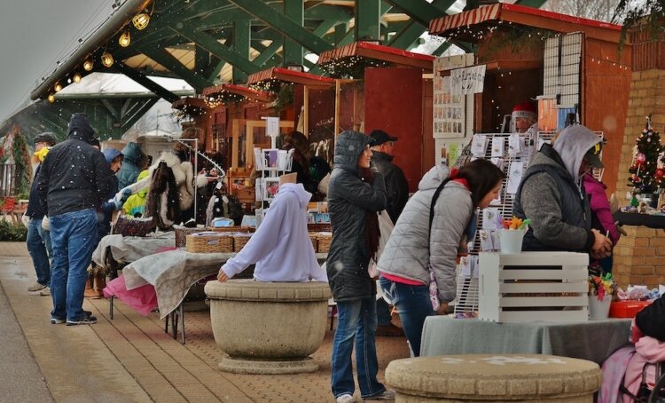 Kerstmarkt, an authentic Dutch Christmas Market, returns to downtown Holland for the holiday season. (Photo taken in 2019)