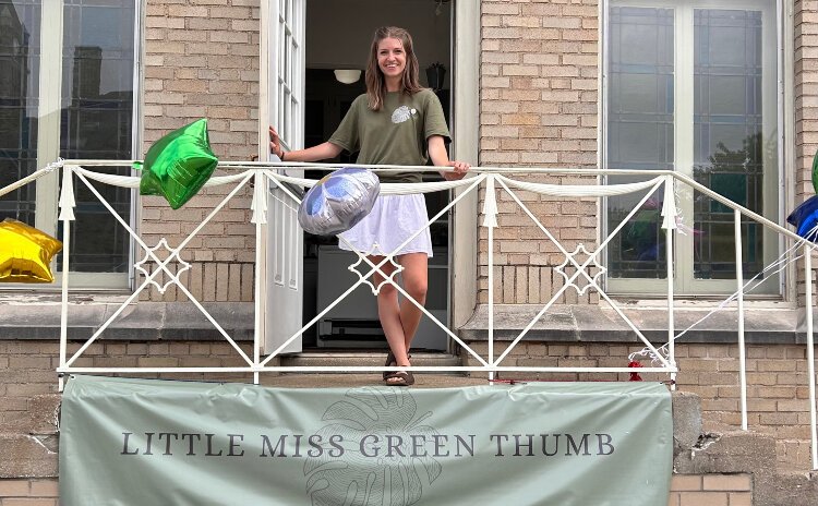 Victoria Bernhardt, owner of “Little Miss Green Thumb,” and her family have renovated a historic Muskegon church to become "The Corner," a family-friendly commercial and event space.