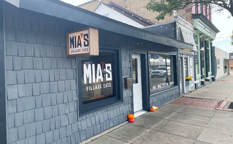 Mias Village Eats in downtown Spring Lake.