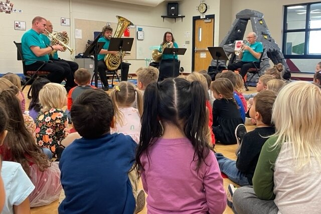 For the youngest readers, the Holland Symphony Orchestra, the Herrick District Library and the Big Read partnered to create the first Mini Read Tour.  