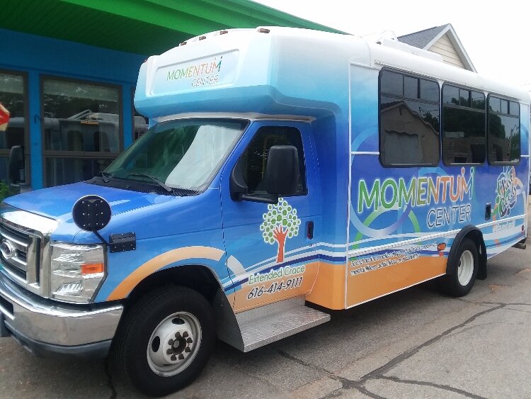 The Momentum Center will provide transportation to its centers as part of a pilot program. 