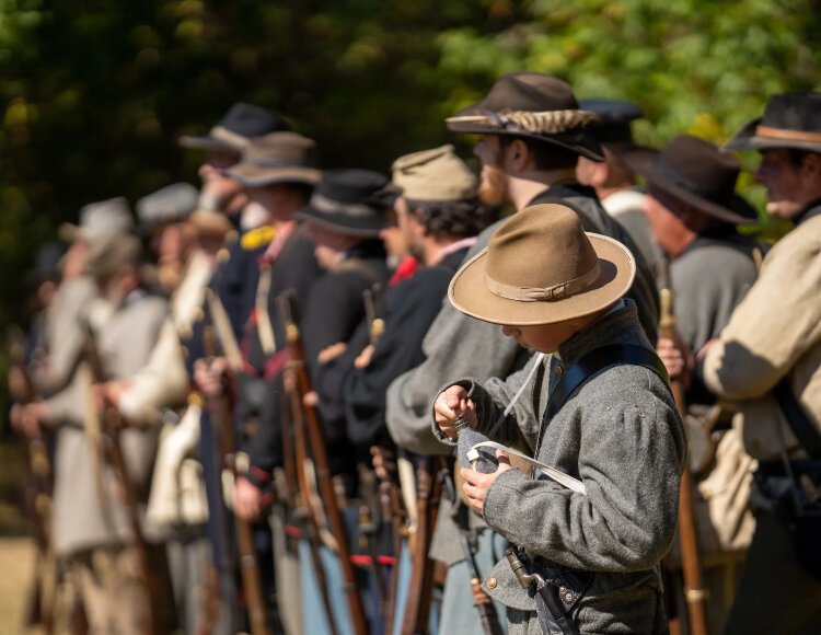 The Van Raalte Farm Civil War Muster has grown significantly in its 14 years on the historic farm. More than 150 reenactors will join the fight this year.