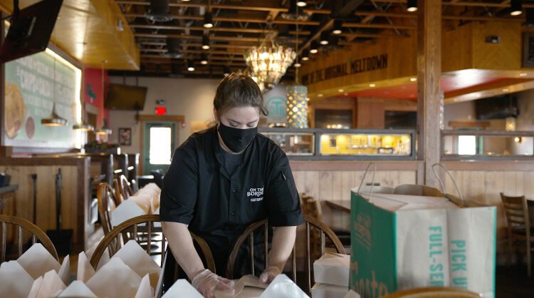 On the Border Catering Captain Carolyn McNeil was one of eight West Michigan employees honored with the 2020 West Michigan Works! Beverly A. Drake Essential Service Award.