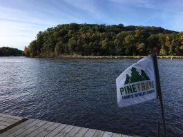 The once-bustling Pine Trail campsite, which has been closed since 2021, might soon be repurposed as Saugatuck Township's first public waterfront park.