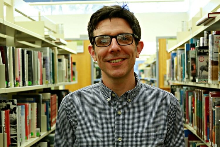 Herrick District Library North Branch Manager Rob Carpenter was named the 2024 Public Librarian of the Year by the Michigan Librarian Association.