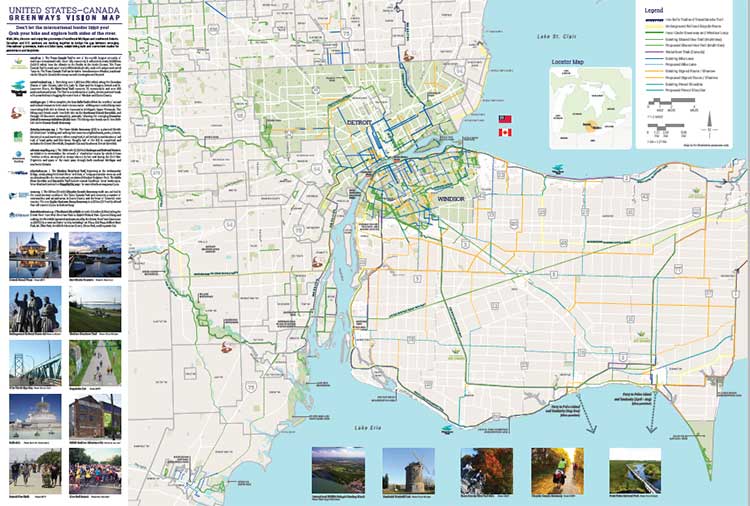 A look at the future of biking between Detroit and Canada