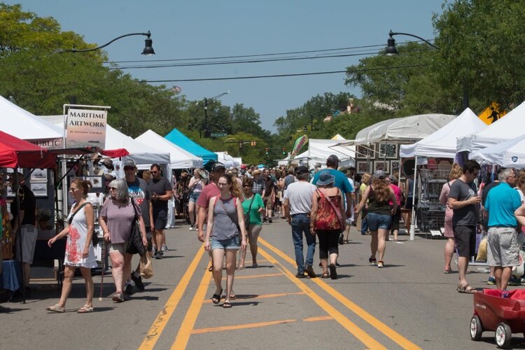 The 13th annual Art on the Grand returns to downtown Farmington.