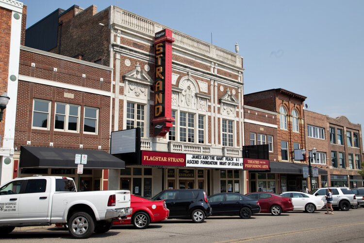 Strand Theatre. Photo by Doug Coombe.