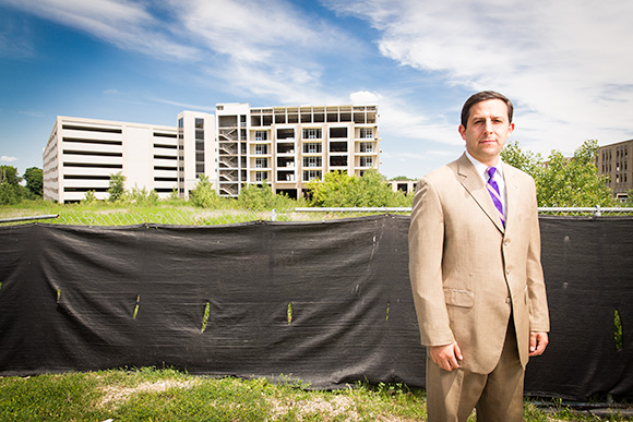 Andy Meisner at Bloomfield Park Site