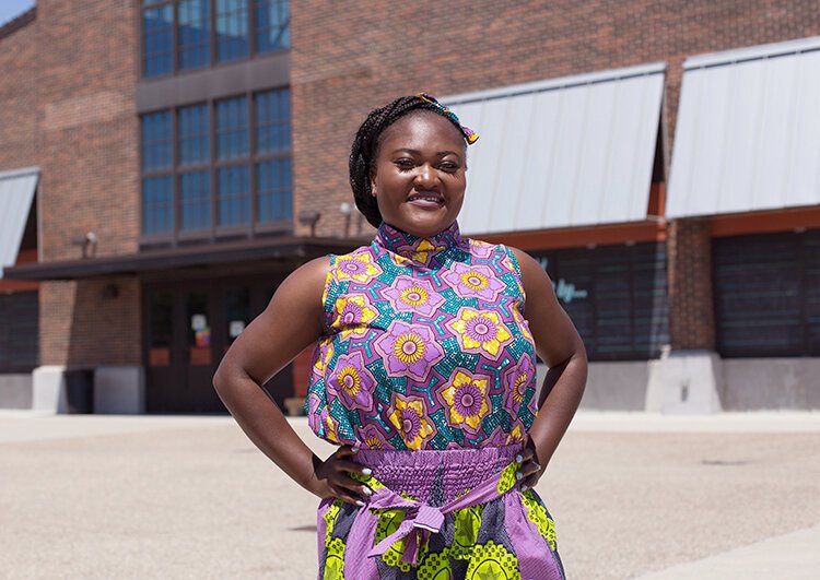 Nawal Denard, House of African Prints, Detroit