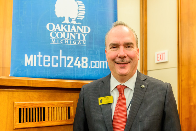 Phil Bertolini, deputy county executive/CIO of Oakland County