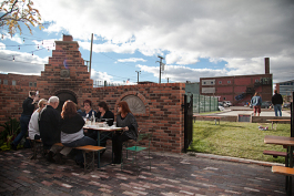 The patio at Ottava Via