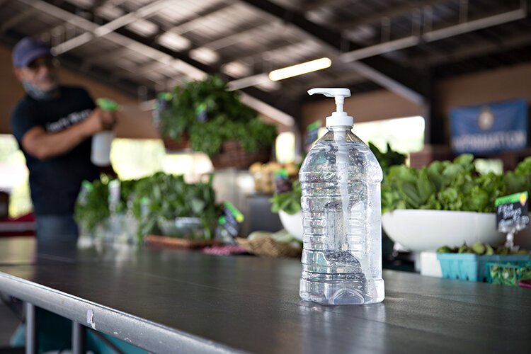 Dodge Park Farmers Market, Sterling Heights, COVID