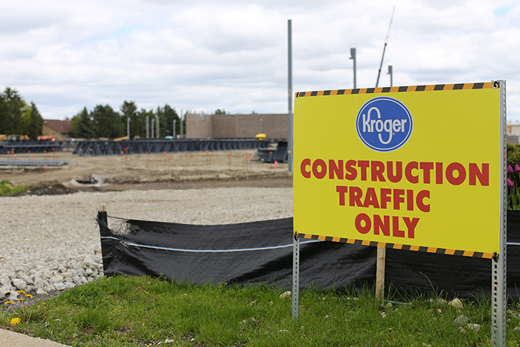 Kroger construction Sterling Heights