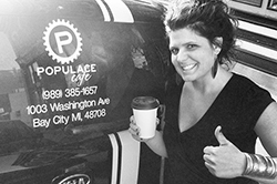 Lyndsay Edmonds - Owner of Populace Cafe'