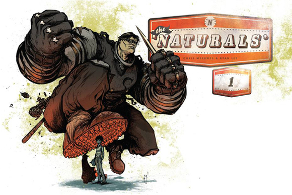 The cover of Ryan Lee's The Naturals comic. 