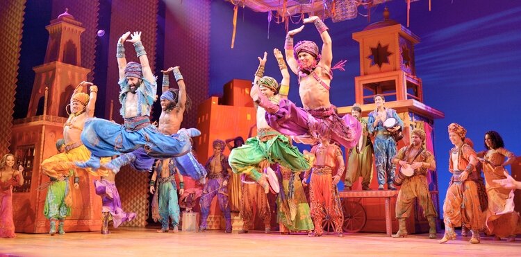 The performance of “Arabian Nights” marks one of Blossey’s favorite parts in the show.