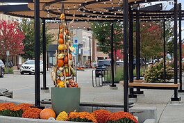 Downtown Midland is a treasure trove of fall delights, offering vibrant colors, blooming flowers, cozy spots to relax, and festive decor.