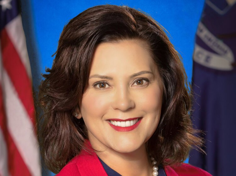 Governor Gretchen Whitmer spoke at the Great Lakes Bay Economic Club on January 17. 